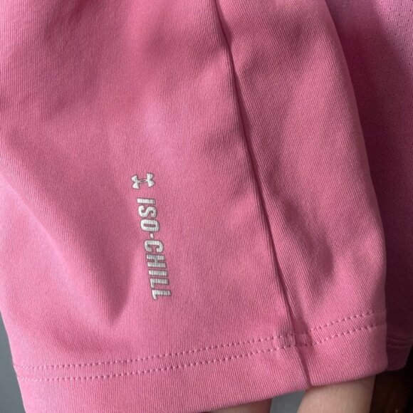 Under Armour Medium Long Sleeve Shirt Pink Lightweight Athletic Workout Gym Tops - Picture 5 of 8